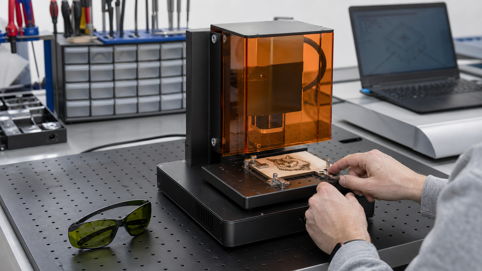 A compact laser setup is easier to evaluate when the first projects are already written down.
