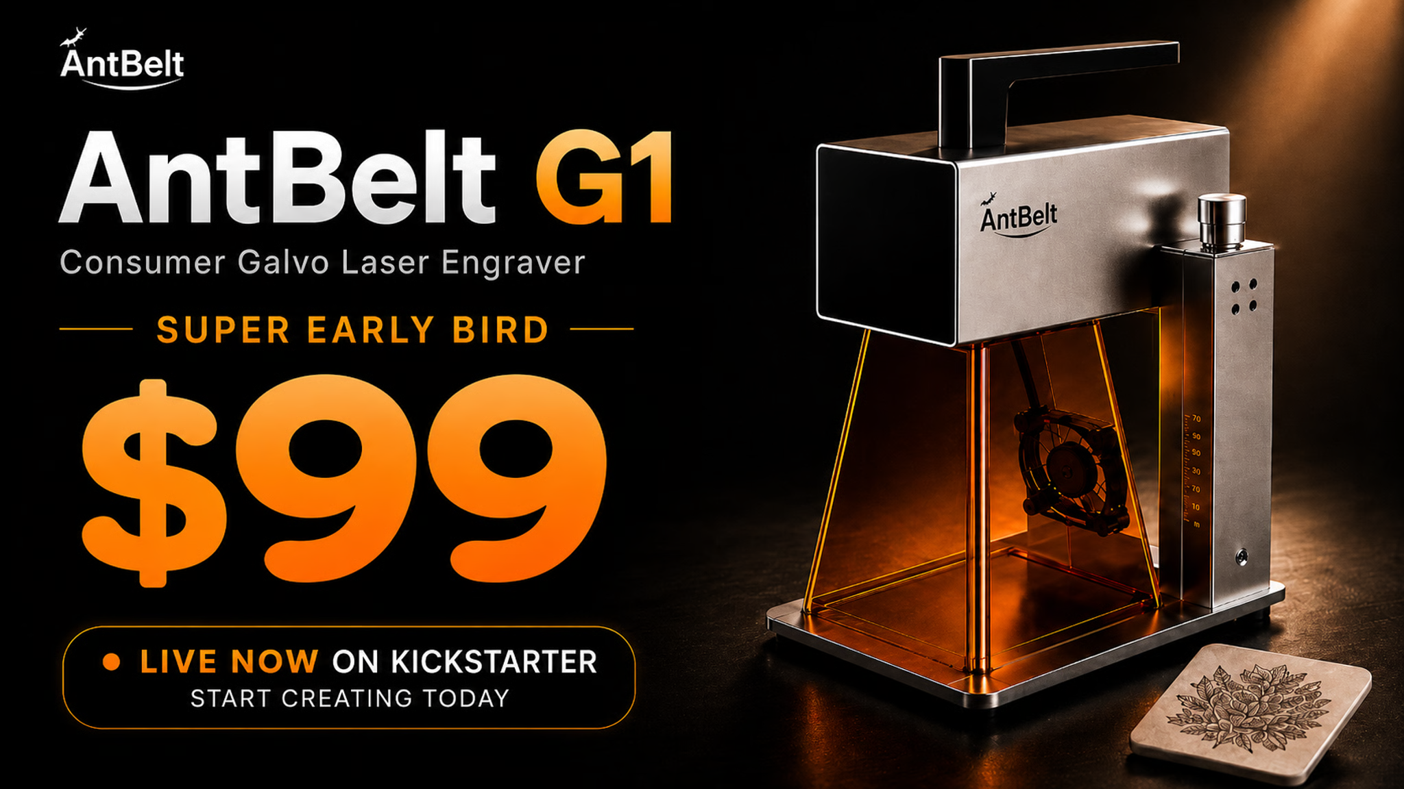 AntBelt G1 launch price visual from $99