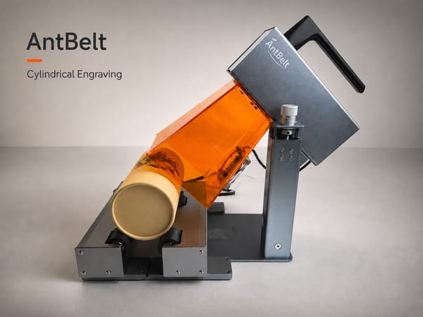AntBelt G1 Rotary Roller plus 80 x 2000 mm Extension